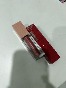 Maybelline Lip Gloss And Vinyl Ink Combo