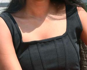 Chic Black Corset Top