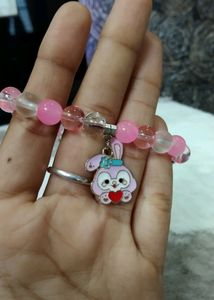 Kids Rabbit Charm Bracelet