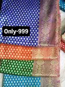 Elegant Banarasi Saree with blouse