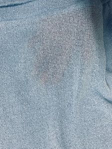 Blue Sheer/knitted Top