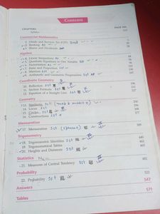 Class 10 ICSE Mathematics Textbook