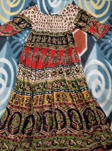 Multi-colour Rajashthani Dress For Women