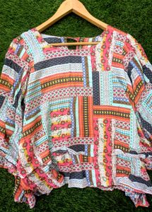 Boho Print Top