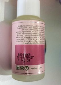Lotus Hair Growth Serum with Rosemary
