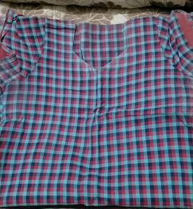 Cotton Dress Blue
