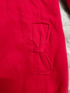 Red Long Blazer For Women