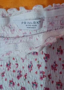 Top And Short Set 4 To 5 Years Girl