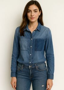 Ostin Blue Denim Shirt