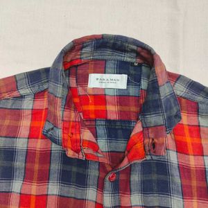 Zara Plaid Shirt - 36