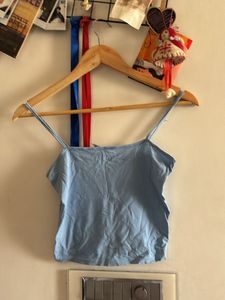 Blue Spaghetti Strap H&M Tank Top