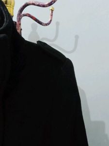 Elegant Black Overcoat