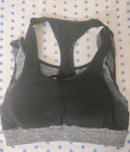 Double Layered Sports Bra Light Padded