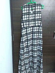 Plaid Maxi Dress