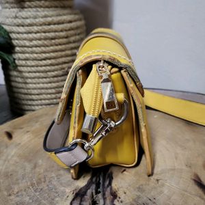 Tweed Sling Bag (Wide Strap)