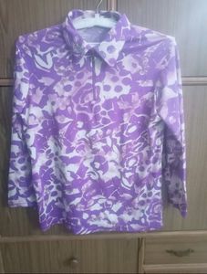 Purple Korean Top