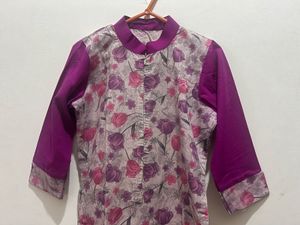 Floral Print Kurta Set