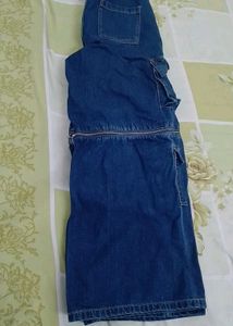 westside Blue Denim Cargo Pants