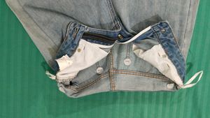 Light Wash Wide Leg Jeans