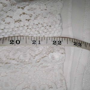 White Sawako inspired Lace Top