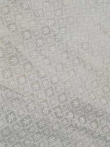 Tailored White Chikankari Lehenga Choli