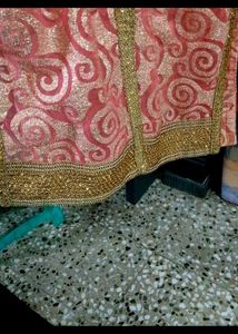 Party Wear Net Chumki Kurta