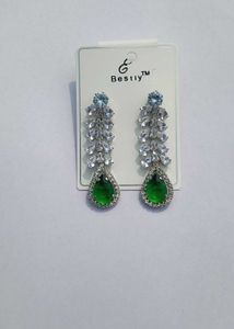 SALE 🆕Elegant Green Stone Earrings