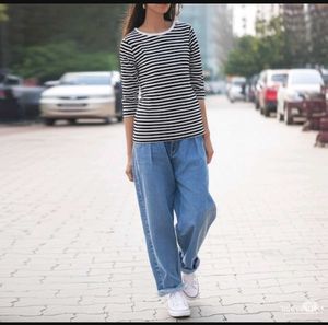 Striped Long Sleeve Top
