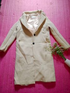 Elegant Beige Trench Coat