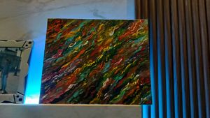 Handmade Abstract Canvas Painting