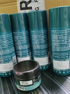 4 Deodrant Perfume &amp; Night Cream Combo