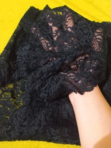 Black Lace High-Waisted Panty