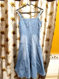 Denim A-Line Sundress