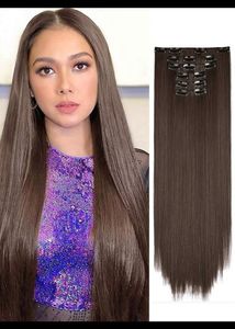 12 Pieces Of Hair Extension Washable