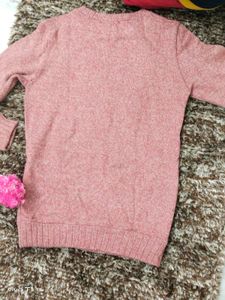 Heathered Crew Neck Sweater