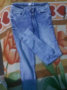 Lee Cooper Sky Blue Jeans For Women