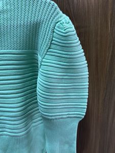 Stylish Green Knit Top