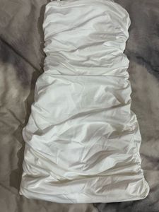 One Shoulder Ruched Bodycon Dress