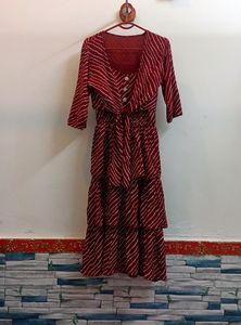 Fancy Elegant Dress With Jacket