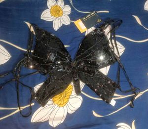 Sequin Butterfly Top