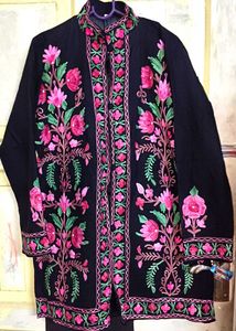 Kashmiri Embroidered Floral Jacket