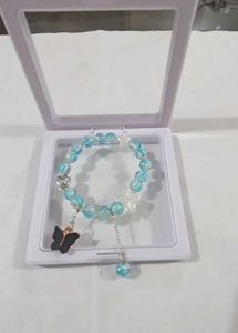 Butterfly Charm Bracelet ,Comes With A Box