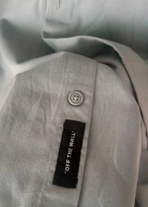 Vans Gray Button-Up Shirt - Size Large