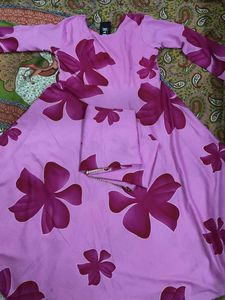 Floral Anarkali Kurta Set