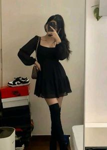 Chic Black Mini Dress