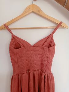 Brand New Peach Strap Dress