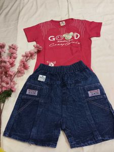 Cute Girls Top and Shorts..🌷