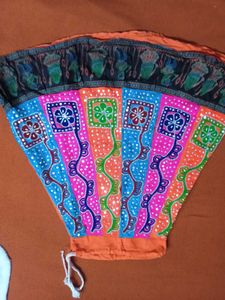 Colorful Block Print Skirt