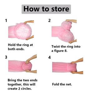 Round Mosquito net