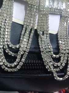 Rhinestone Dangle Earrings